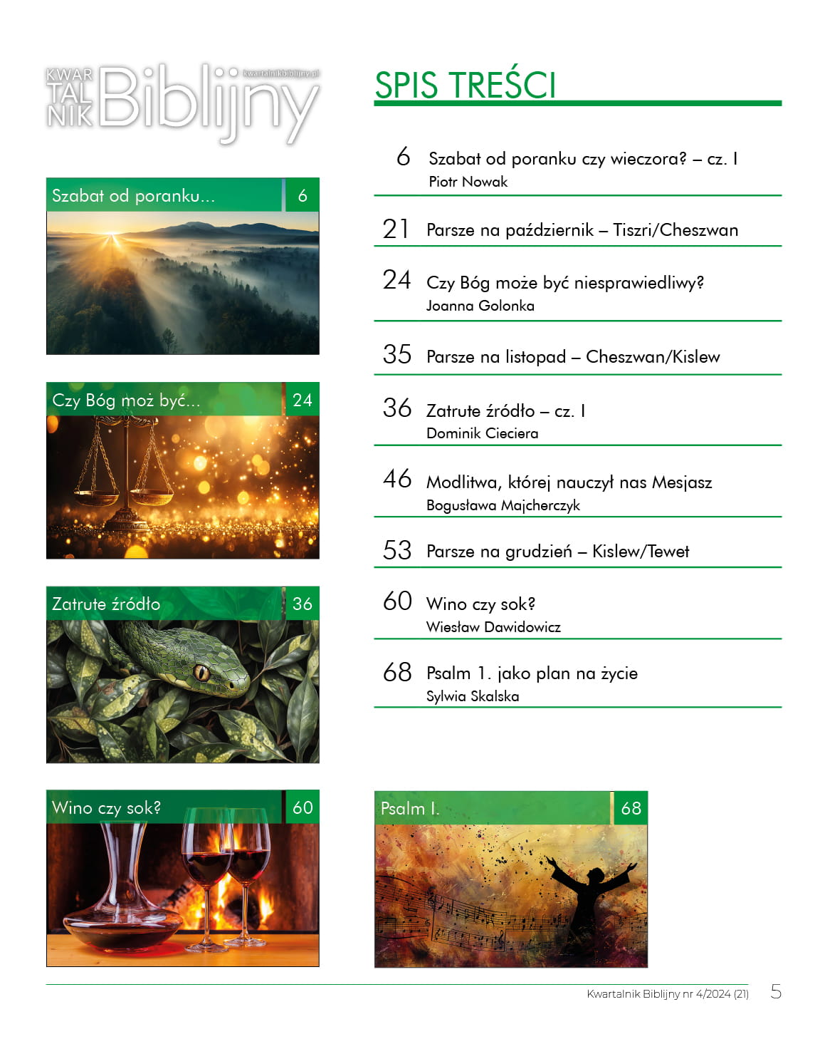 Kwartalnik Biblijny nr 20, 3/2024