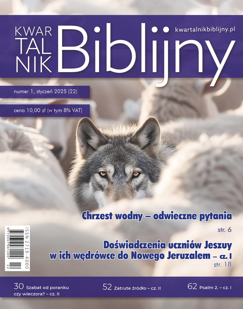 Kwartalnik Biblijny nr 22, 1/2025