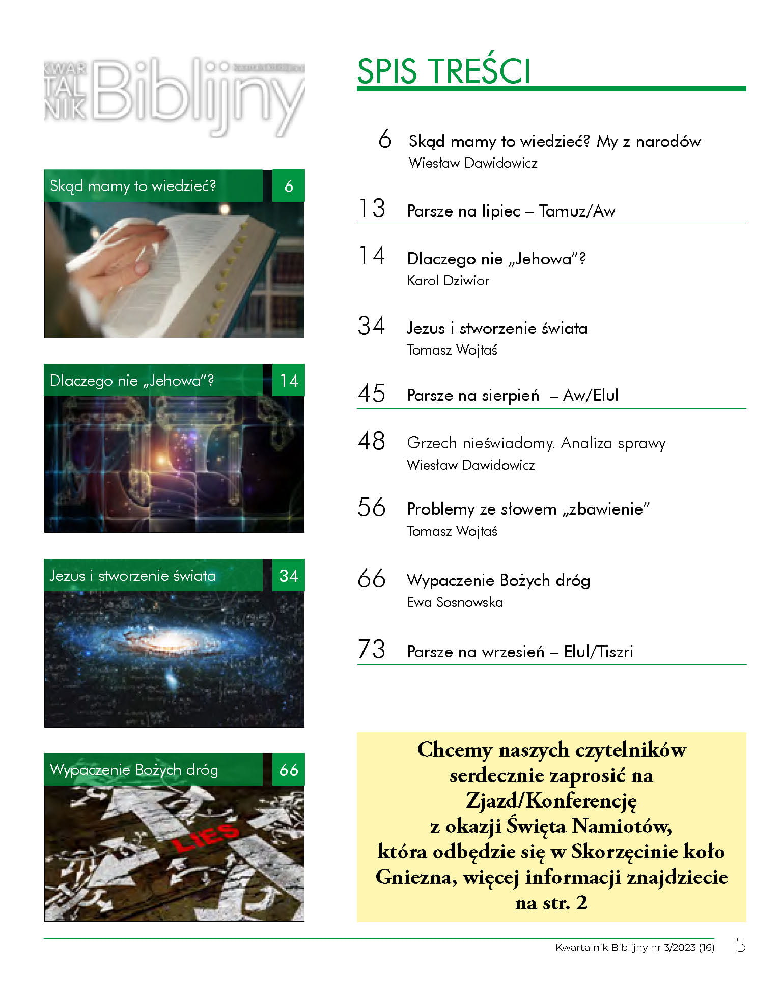 Kwartalnik Biblijny nr 13, 4/2022